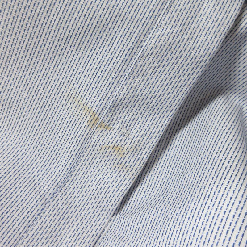 Good Celine Phoebe Period Long Sleeve Collarless Tuxedo Shirt Blouse Size 42