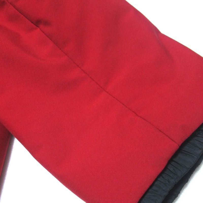 Good Prada Sport Hood Storage Padded Jacket Size 40 Red Women's Used