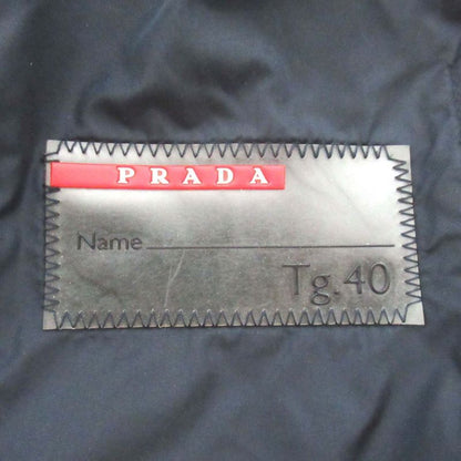 Good Prada Sport Hood Storage Padded Jacket Size 40 Red Women's Used