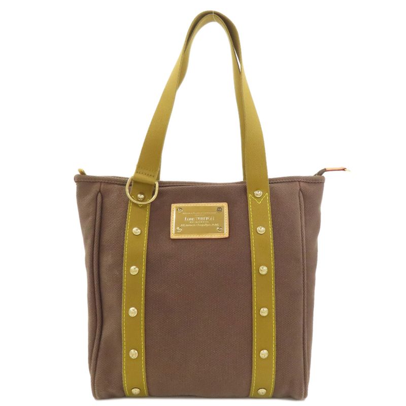 Louis Vuitton M40086 Antigua Line Cabas MM Tote Bag Canvas Women