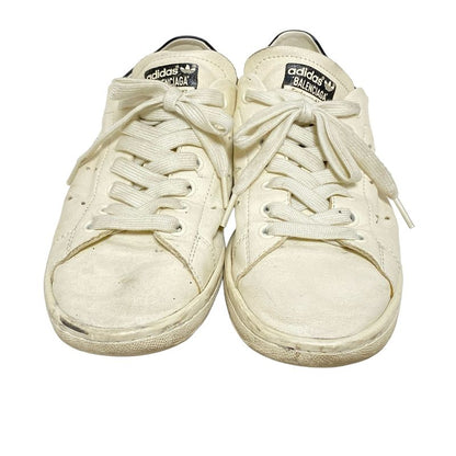 Balenciaga Sneakers 24 Women's Stan Smith 721836 Ivory And Black Adidas