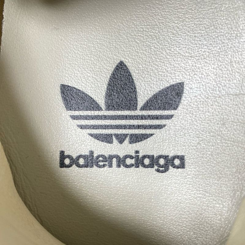 Balenciaga Sneakers 24 Women's Stan Smith 721836 Ivory And Black Adidas