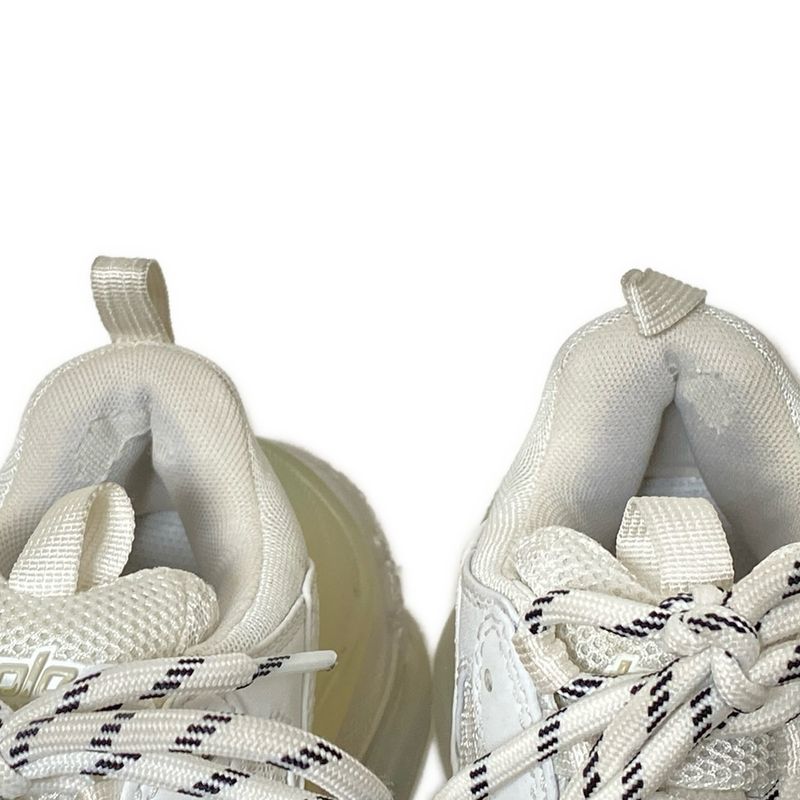Balenciaga Sneakers 24 Women Triple S 544351 White Clear Sole Leather