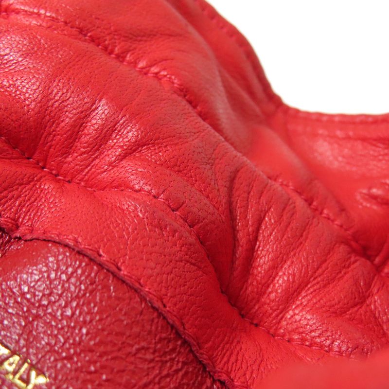 Chanel Drawstring Shoulder Matelasse Gold Hardware Shoulder Bag Satin Women