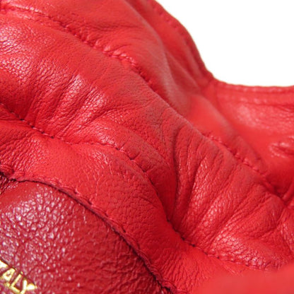 Chanel Drawstring Shoulder Matelasse Gold Hardware Shoulder Bag Satin Women