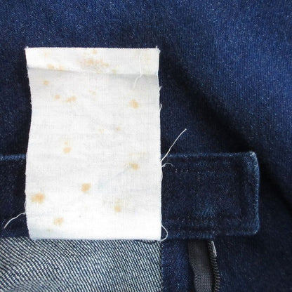 Chanel Denim Skirt Size 38 Indigo Ladies Secondhand Used