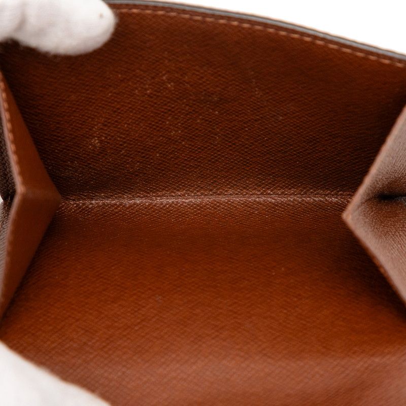 Louis Vuitton Monogram Porte Monet Vieux Carte Cles Di M61652 Brown PVC Leather