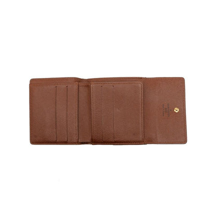 Louis Vuitton Monogram Porte Monet Vieux Carte Cles Di M61652 Brown PVC Leather