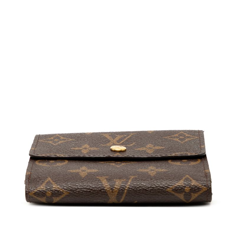 Louis Vuitton Monogram Porte Monet Vieux Carte Cles Di M61652 Brown PVC Leather