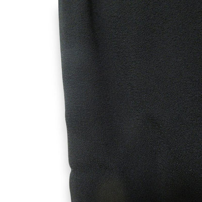 Unused Prada Ruffle Design Stretch Sleeveless Dress P396u Size 38 Black Women's