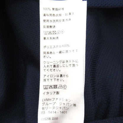 Celine Easy Waist Sideline Knit Miniskirt 2z479186v XS Size Navy And Off White