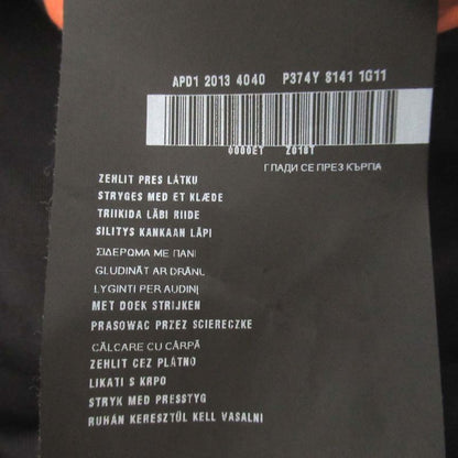 Prada Flower Print Sleeveless Above-knee Length Dress Size 38 Light Orange And