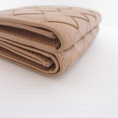 Good Bottega Veneta Intrecciato Leather Tiny Trifold Wallet Compact Wallet