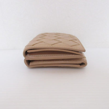 Good Bottega Veneta Intrecciato Leather Tiny Trifold Wallet Compact Wallet