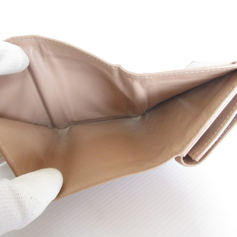 Good Bottega Veneta Intrecciato Leather Tiny Trifold Wallet Compact Wallet