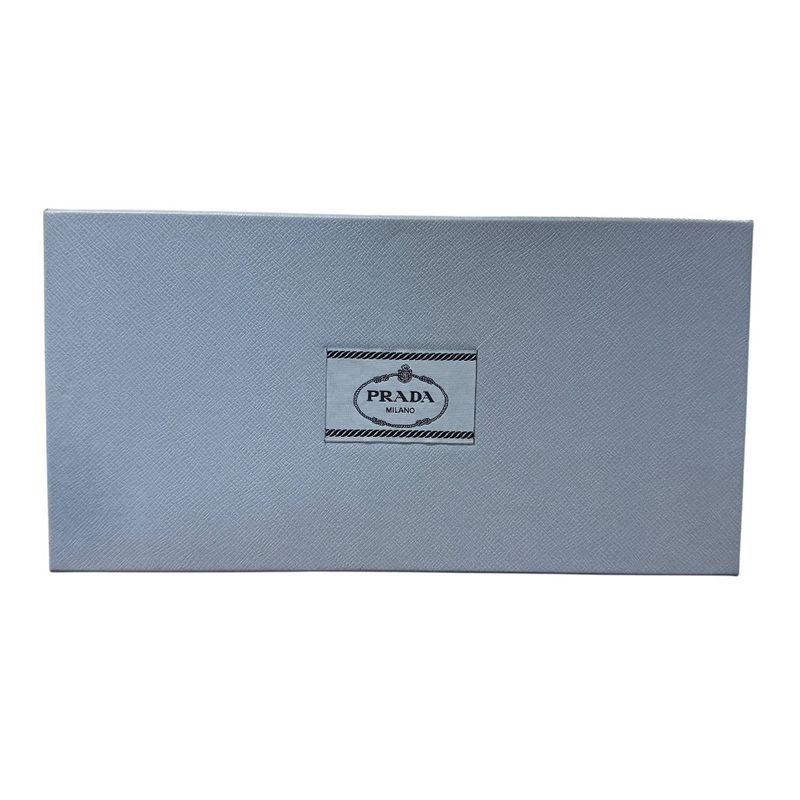 Good Prada Leather Loafer Dnc725 Size 39 25.5cm (10.04in) Equivalent Black