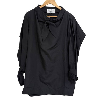 Unused Yves Saint Laurent Silk Blend Long Sleeve Pullover