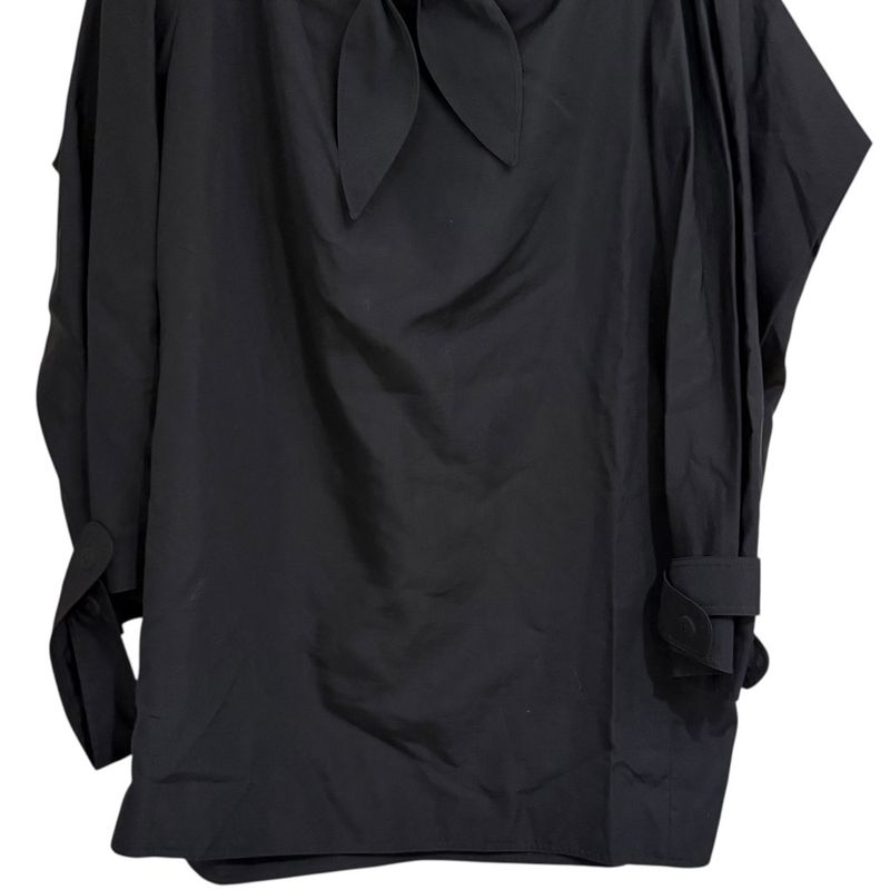 Unused Yves Saint Laurent Silk Blend Long Sleeve Pullover