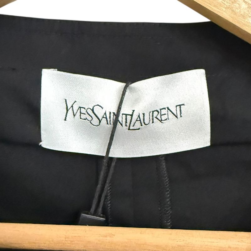 Unused Yves Saint Laurent Silk Blend Long Sleeve Pullover