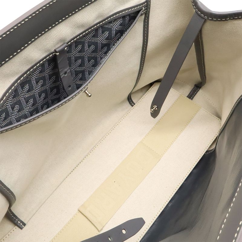 Goyard Belchas Beyond PM Tote Bag Shoulder Bag Shoulder Herringbone Pattern PVC