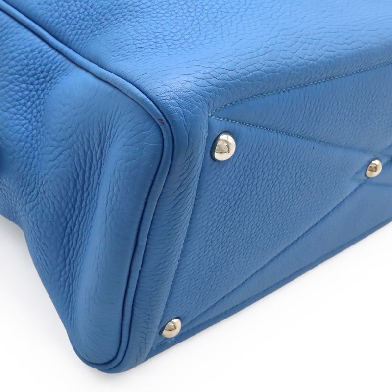 Hermes Victoria 2 35 Mini Boston Bag Handbag Shoulder Bag Taurillon Clemence