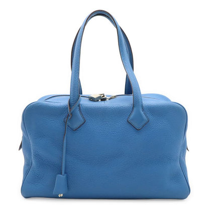 Hermes Victoria 2 35 Mini Boston Bag Handbag Shoulder Bag Taurillon Clemence