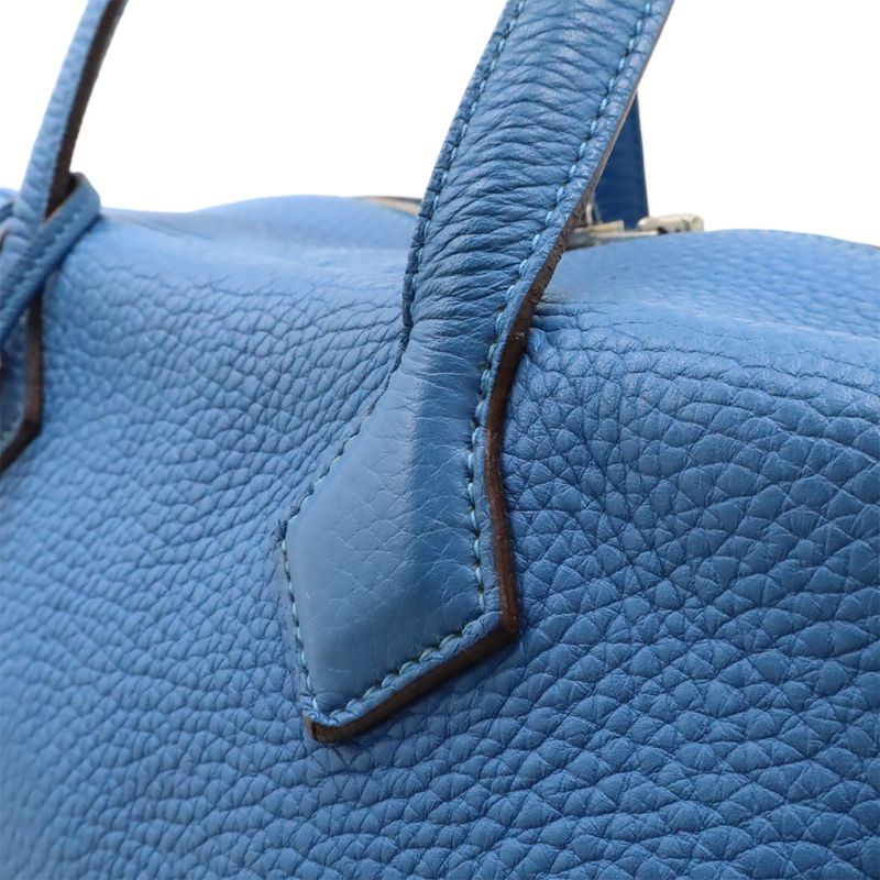 Hermes Victoria 2 35 Mini Boston Bag Handbag Shoulder Bag Taurillon Clemence