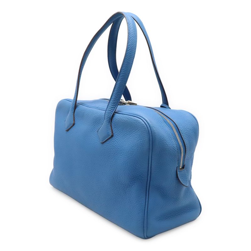 Hermes Victoria 2 35 Mini Boston Bag Handbag Shoulder Bag Taurillon Clemence