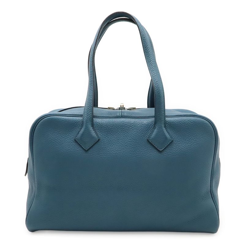 Hermes Victoria 2 35 Mini Boston Bag Handbag Shoulder Bag Taurillon Clemence