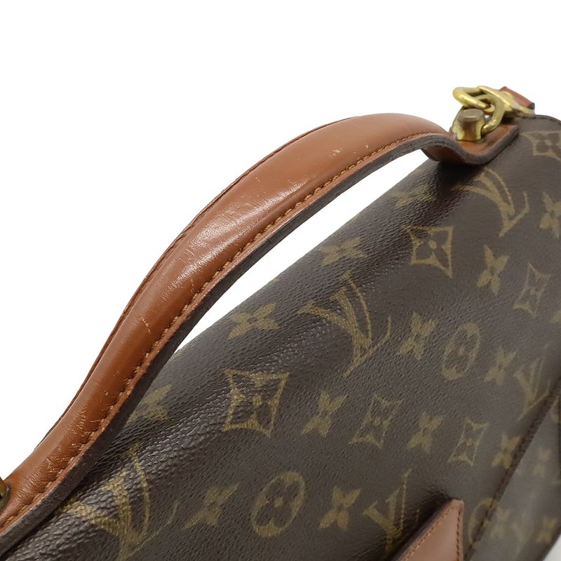 Louis Vuitton Monogram Monceau 28 Second Bag Handbag Business Bag 2WAY Shoulder