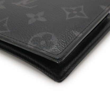 Louis Vuitton Monogram Eclipse Portefeuille Marco NM Bifold Wallet Bifold
