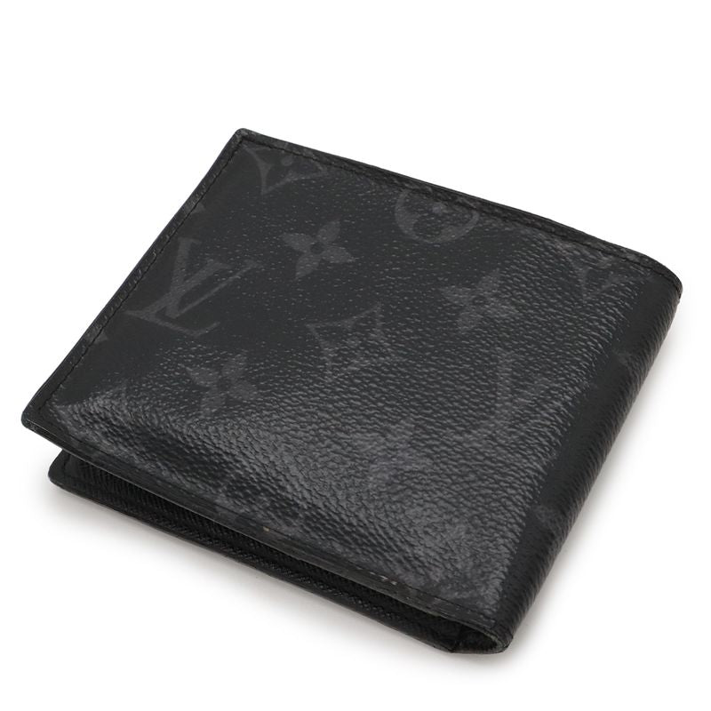 Louis Vuitton Monogram Eclipse Portefeuille Marco NM Bifold Wallet Bifold