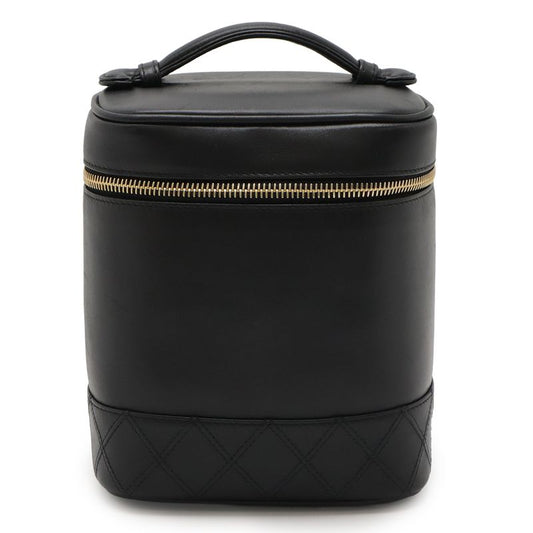 Chanel Bicolore Coco Mark Vanity Bag Handbag Cosmetic Pouch Cosmetic Pouch