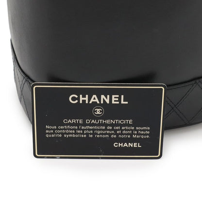 Chanel Bicolore Coco Mark Vanity Bag Handbag Cosmetic Pouch Cosmetic Pouch