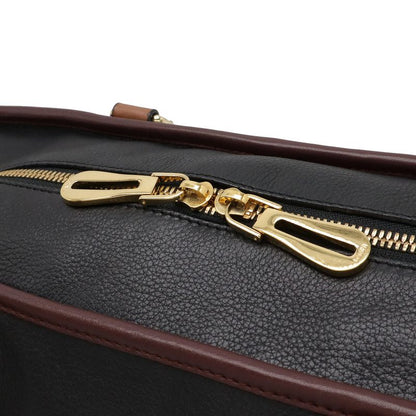 Loewe Amazona 36 Anagram Handbag Mini Boston Bag Handbag Leather Black Brown