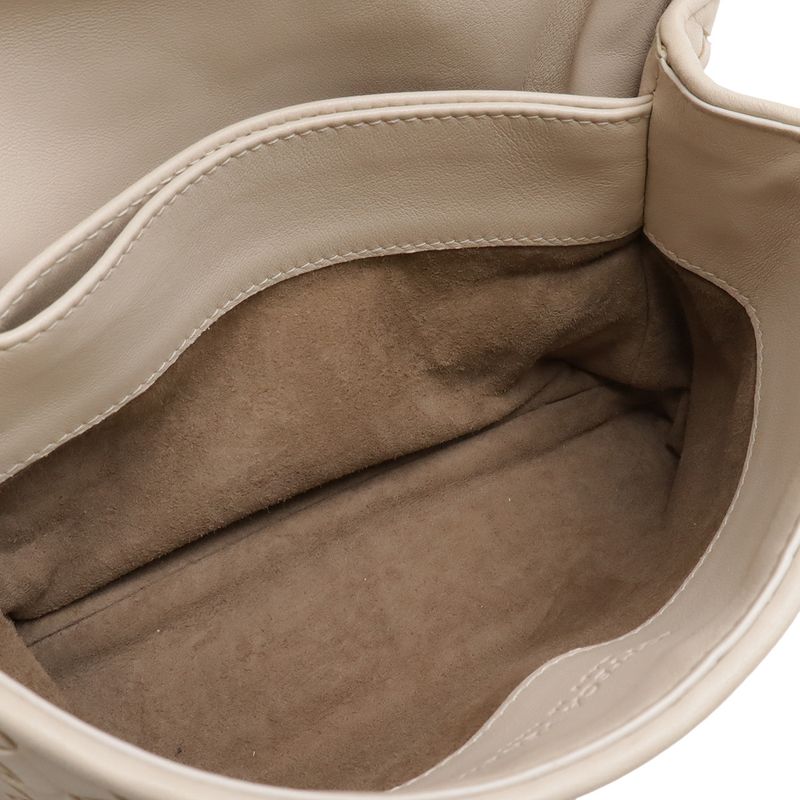 Bottega Veneta Intrecciato Baby Olympia Shoulder Bag Chain Shoulder 2WAY Tote