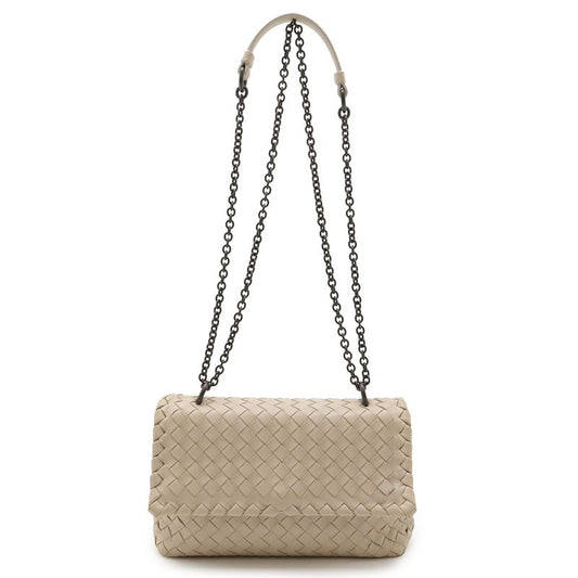 Bottega Veneta Intrecciato Baby Olympia Shoulder Bag Chain Shoulder 2WAY Tote