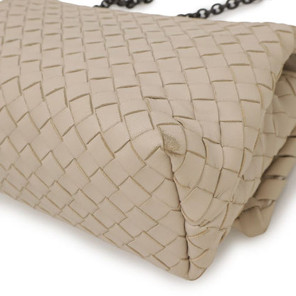 Bottega Veneta Intrecciato Baby Olympia Shoulder Bag Chain Shoulder 2WAY Tote