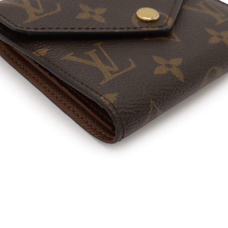 Louis Vuitton Monogram Portefeuille Victorine Trifold Wallet Trifold Wallet