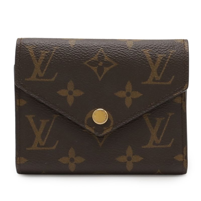 Louis Vuitton Monogram Portefeuille Victorine Trifold Wallet Trifold Wallet