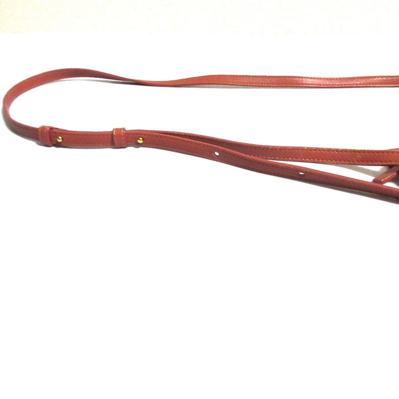 Good Celine Trio Small Shoulder Bag Pink Brown Ladies Used