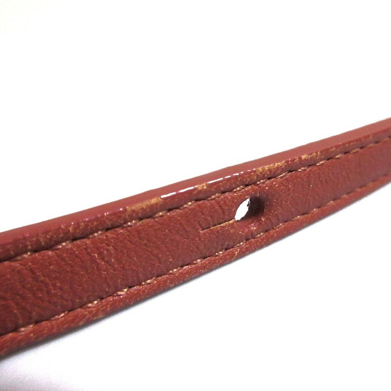 Good Celine Trio Small Shoulder Bag Pink Brown Ladies Used