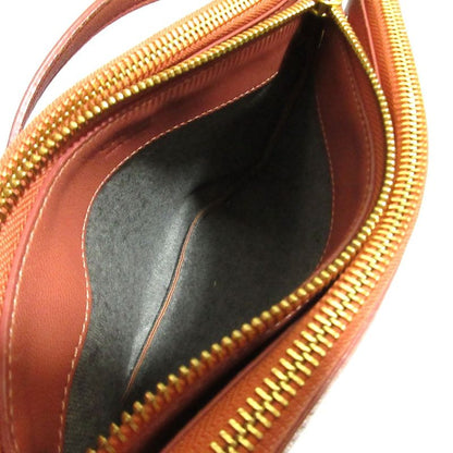 Good Celine Trio Small Shoulder Bag Pink Brown Ladies Used