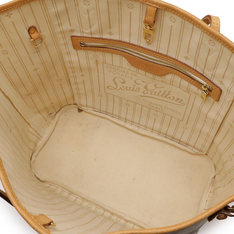 Louis Vuitton Damier Azure Neverfull MM Tote Bag Shoulder Bag Shoulder Tote