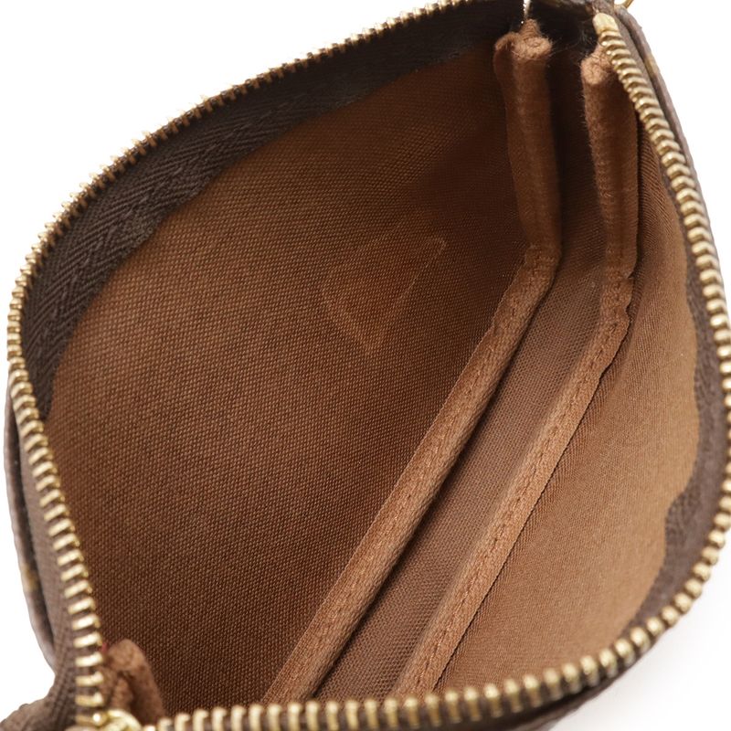 Louis Vuitton Monogram Label Collection Mini Pochette Accessory Pouch Chain