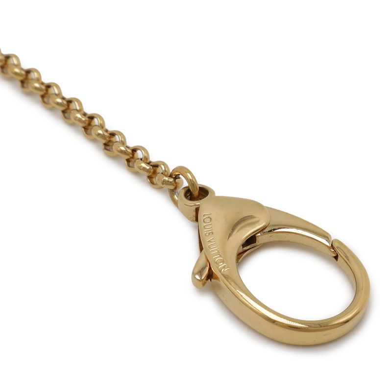 Louis Vuitton Monogram Label Collection Mini Pochette Accessory Pouch Chain