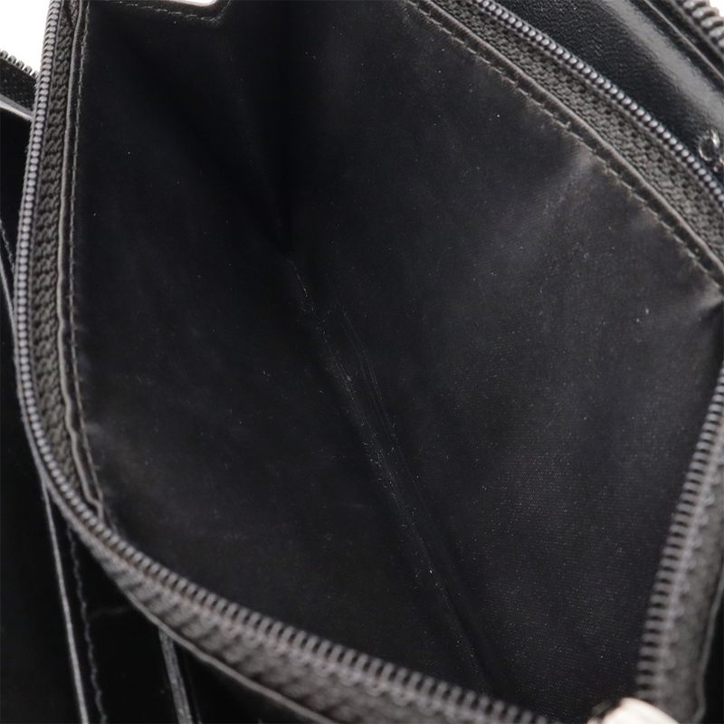 Chanel Camellia Coco Mark Zip Wallet Round Zipper Long Wallet Lambskin Leather