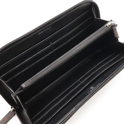 Chanel Camellia Coco Mark Zip Wallet Round Zipper Long Wallet Lambskin Leather