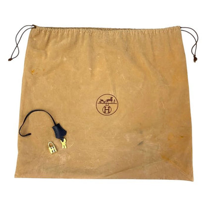 Hermes Birkin 35 Tote Handbag Gold Dark Navy Indigo Togo Leather B Engraved