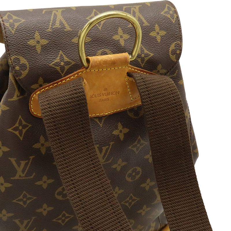 Louis Vuitton Monogram Montsourisgm Backpack Sac Rucksack Shoulder Bag M51135